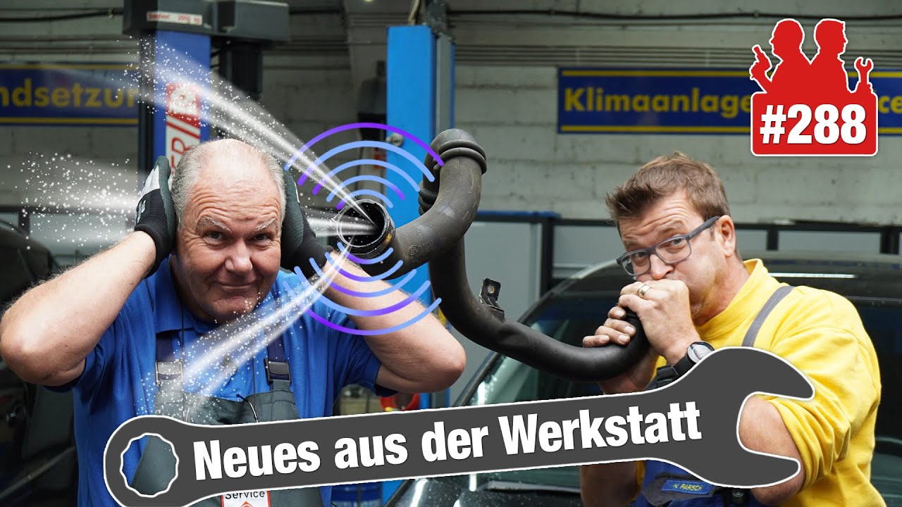 Ford Galaxy ohne Ladedruck! Bekommen wir den alten Temperatursensor auf den neuen Schlauch gebaut?