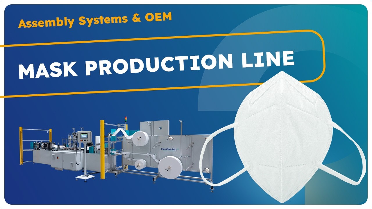 N95 / FFP2 MackSmaTec newest Mask Production Line [4K] reupload