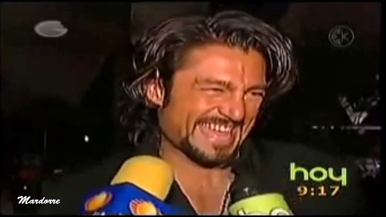 Fernando Colunga  en las grabaciones de ALBORADA