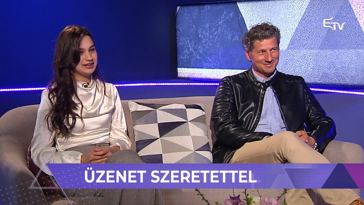 Rákász Gergely koncertorgonista és Dénes Dorottya csellista az Üzenet szeretettel műsorban