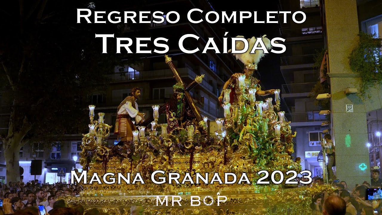 [4K] TRES CAIDAS REGRESO COMPLETO | MAGNA GRANADA 2023