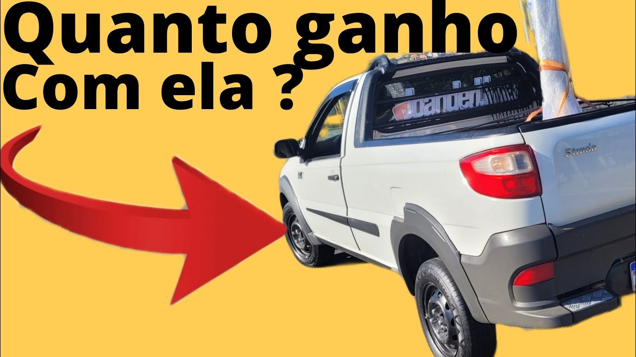 Quanto ganha trabalhando com uma Strada ??