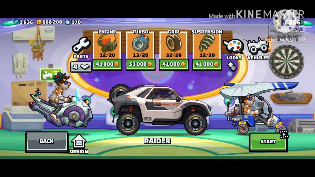 I GOT THE VEHICLE BOLT IN PUBLIC EVENT & 2 2 LUCKY CHESTS - Hill Climb Racing 2