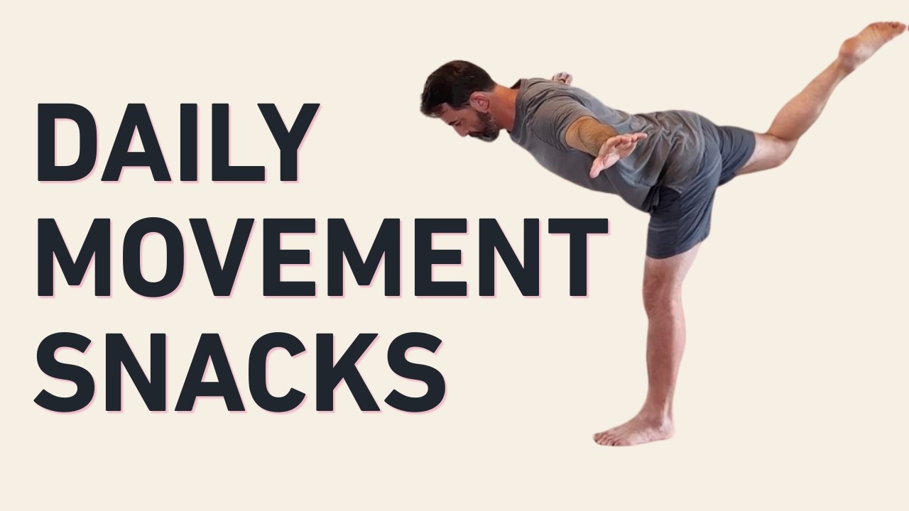 3 Types of Movement Snacks to Reset, Repattern, and Recharge Anytime