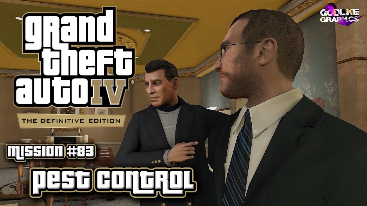 GTA 4 (Godlike Graphics) - Mission #83 - Pest Control [2K]