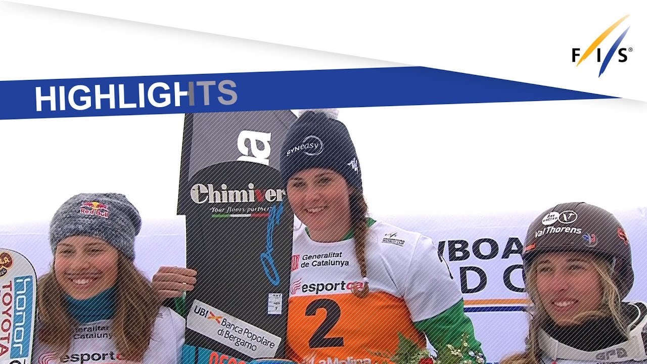 Highlights | Moioli storms to Snowboardcross win in La Molina | FIS Snowboard