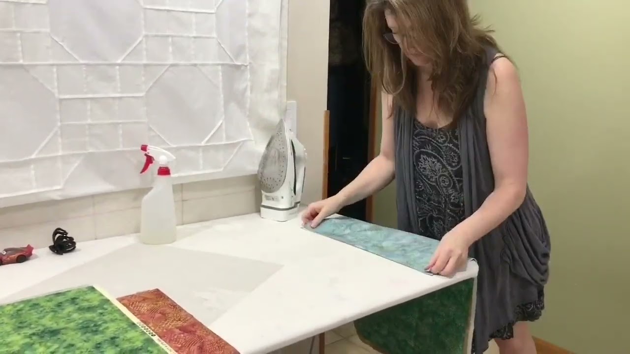Как эффективно и точно разрезать стопку лоскутков ткани размером 45х55 см (fat Quarter)