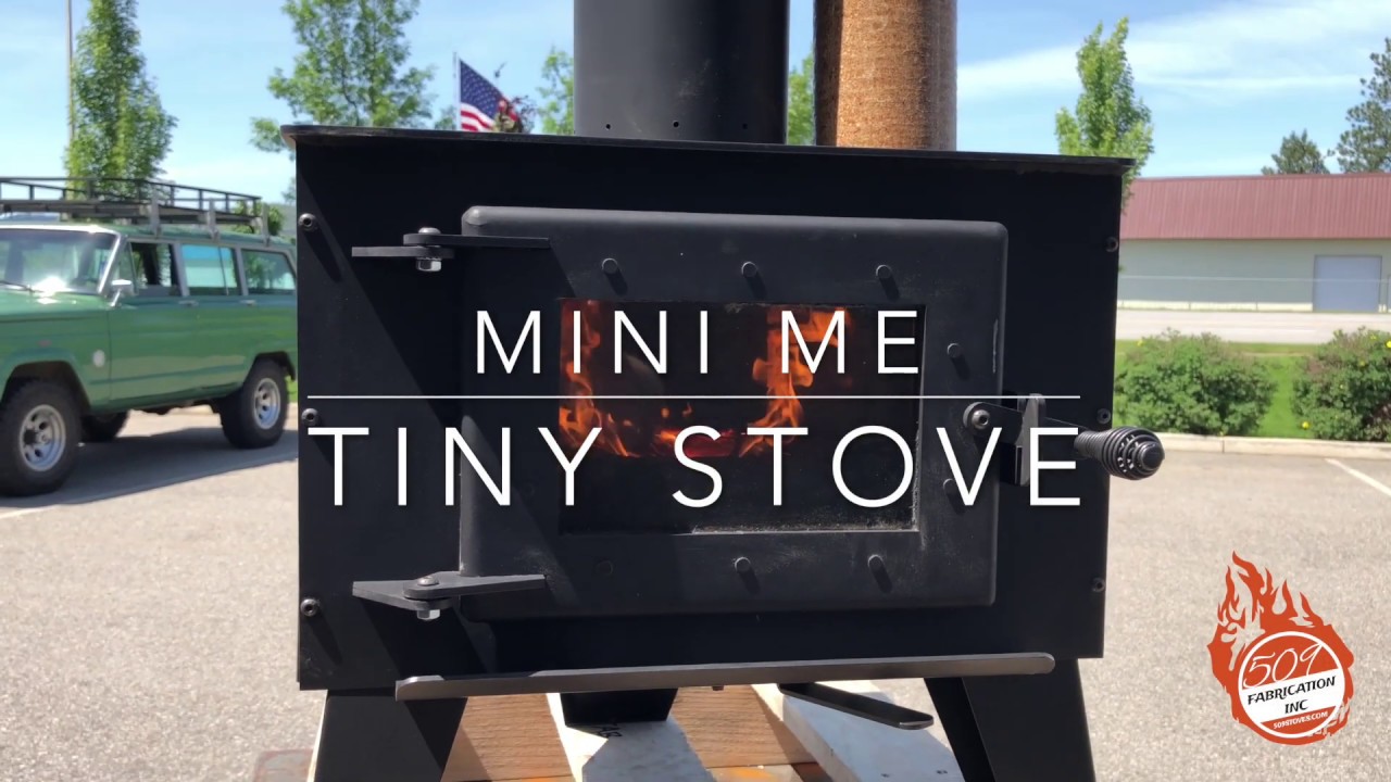 The 509 Mini Me Tiny Stove Production Model is Ready to Heat Your Tiny Space