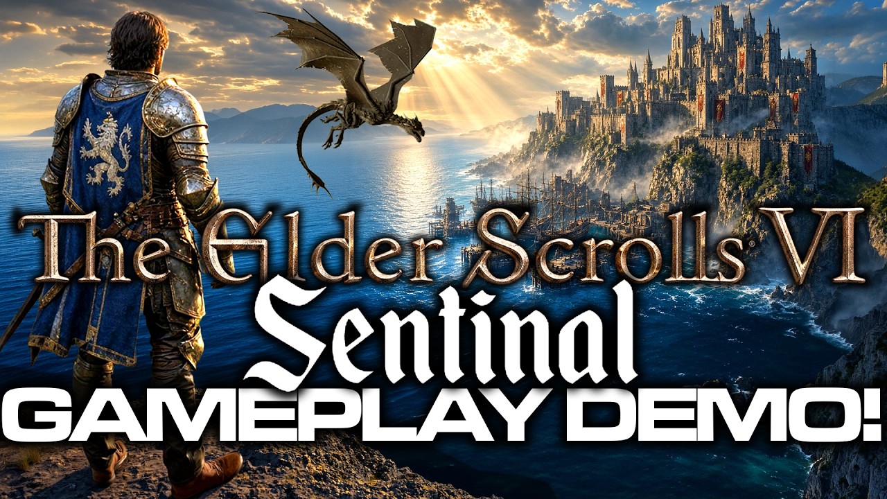 REVEALED Elder Scrolls 6 VI SENTINAL Gameplay Demo & Release Date? Xbox Series Exclusives
