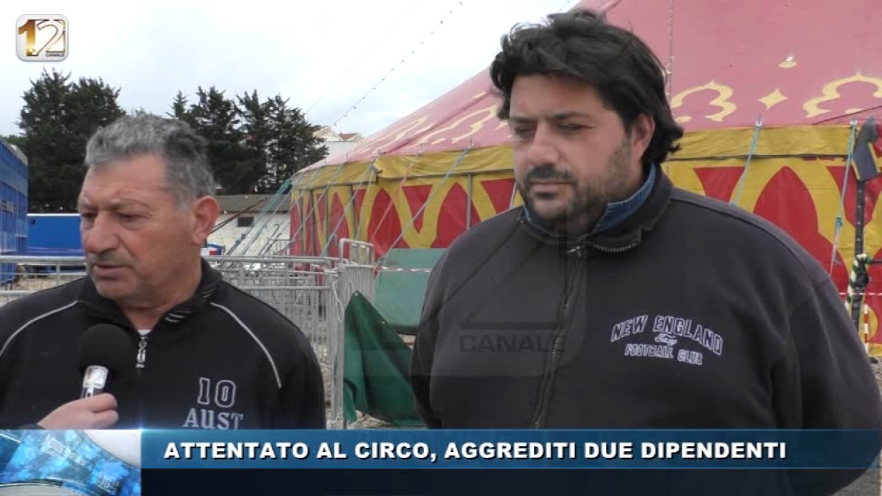 ATTENTATO AL CIRCO, AGGREDITI DUE DIPENDENTI