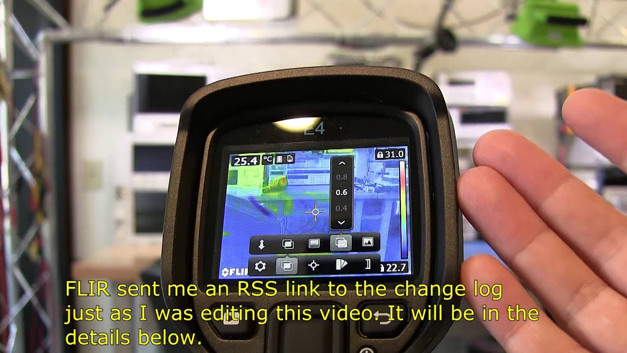 FLIR E4 Features with FW Updates