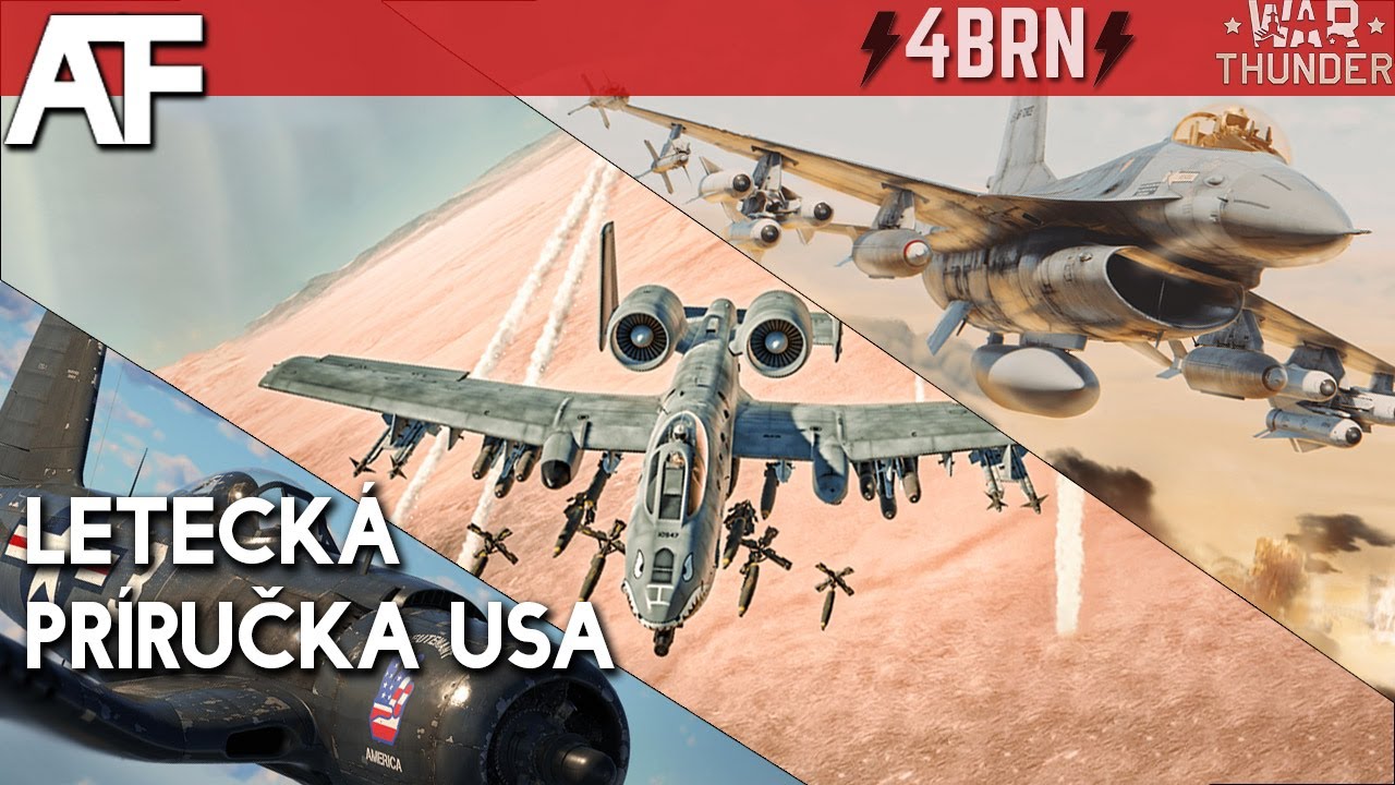 War Thunder - Najlepší národ Američani (USA) | Letecká príručka CZ/SK