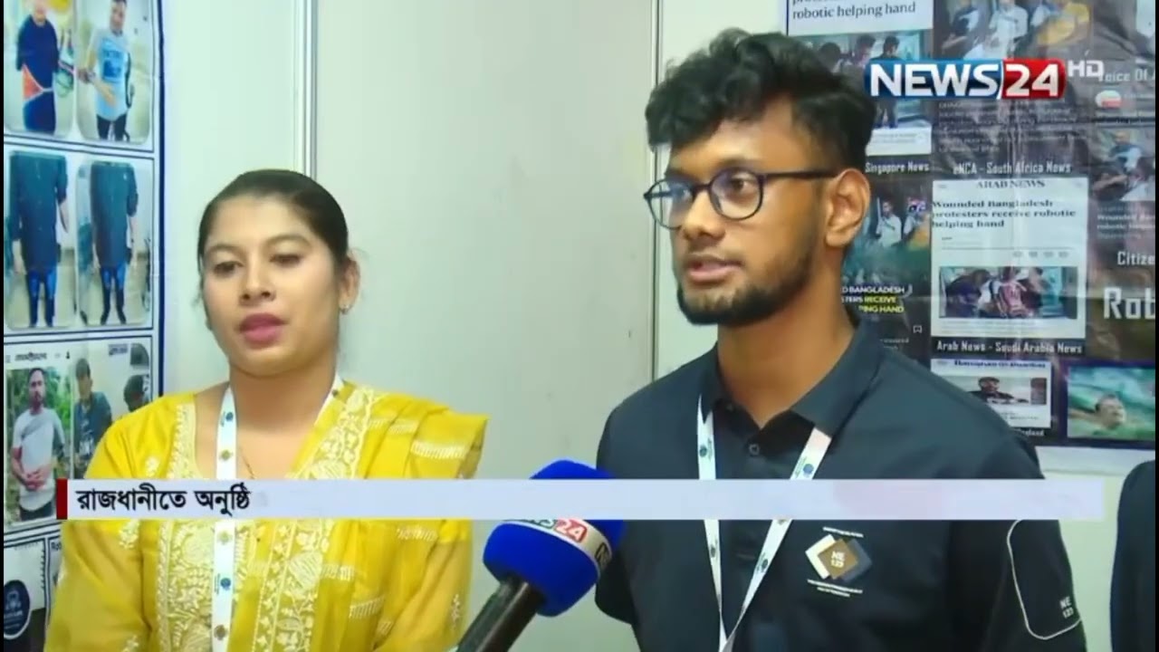Robotic Hand in Bangladesh // Winner BTRC Innovation Fair // Robolife Technologies..