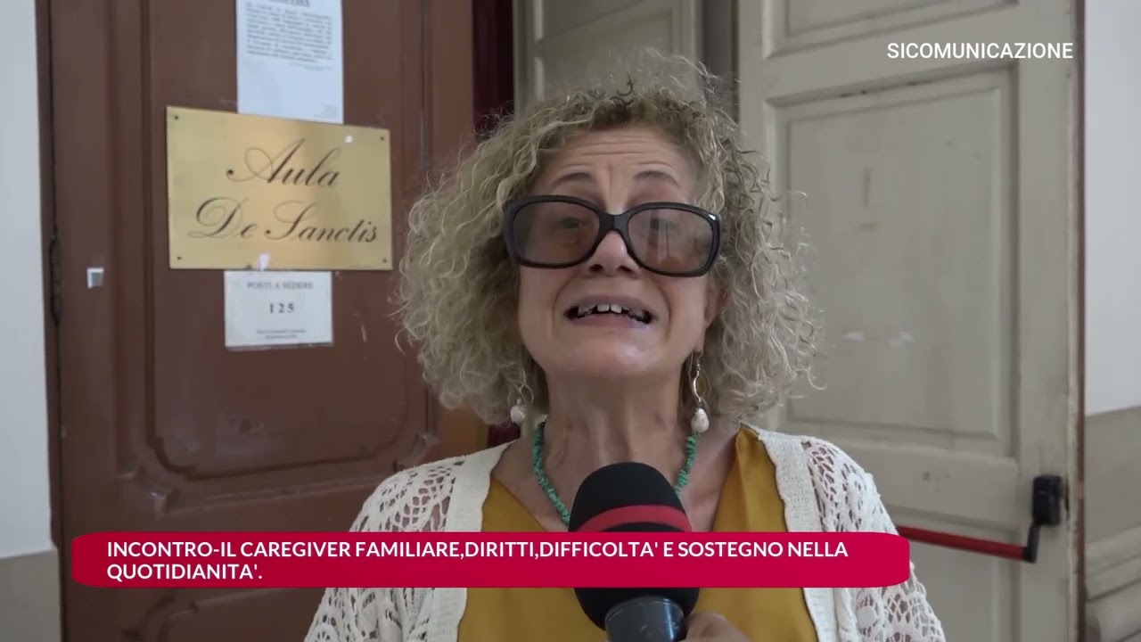 INCONTRO IL CAREGIVER FAMILIARE, DIRITTI, DIFFICOLTA' E SOSTEGNO NELLA QUOTIDIANITA'