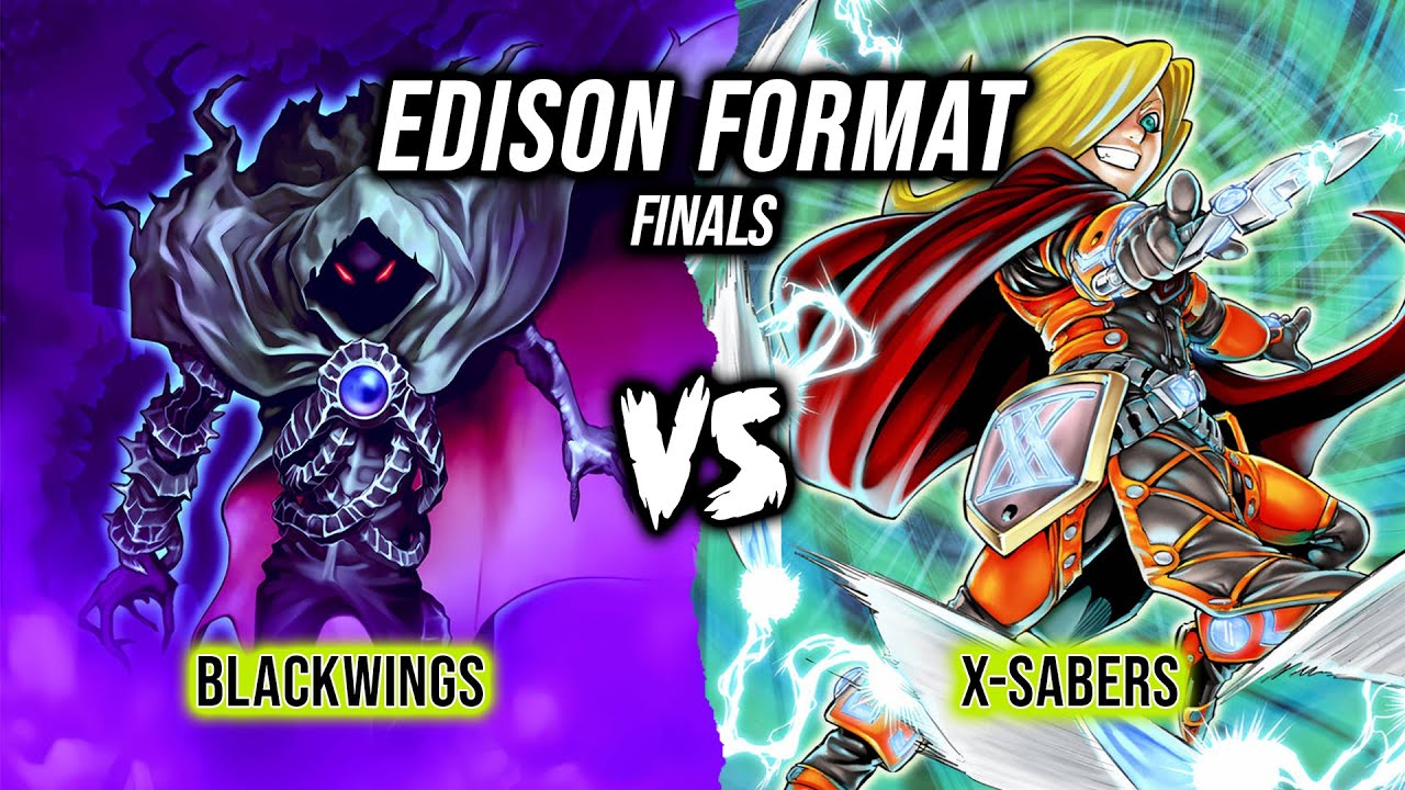 Финал раунда формата Yu-Gi-Oh! Edison: Blackwings против X-Sabers