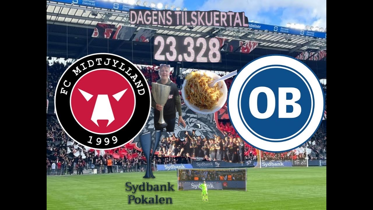 Straffesparksdrama i pokalfinalen Fc Midtjylland vs Odense Boldklub