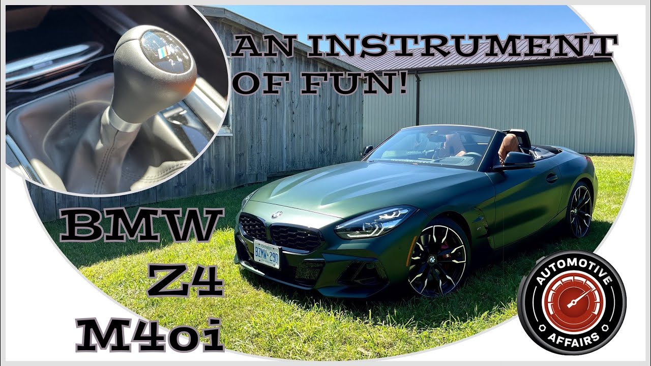 2025 BMW Z4 M40i - 6 Speed Manual - The Last Ever Z4 Is Very Possibly The Best! | Automotive Affairs