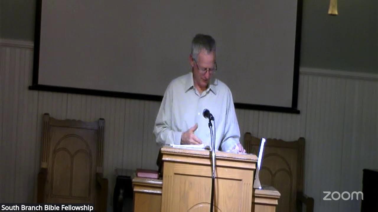 South Branch Bible Fellowship's Sunday Meetings Zoom Meeting