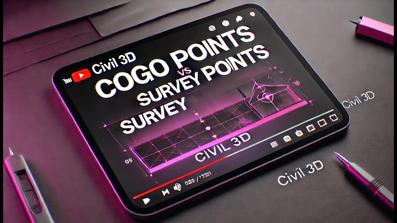 Cogo Points vs Survey Points | What is Difference Between Cogo Points and Survey Points in Civil 3d