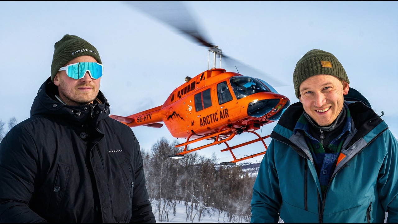 HELIKOPTER UPP P&Aring; FJ&Auml;LLET &ndash; KAN VI F&Aring;NGA R&Ouml;DING UNDER ISEN?