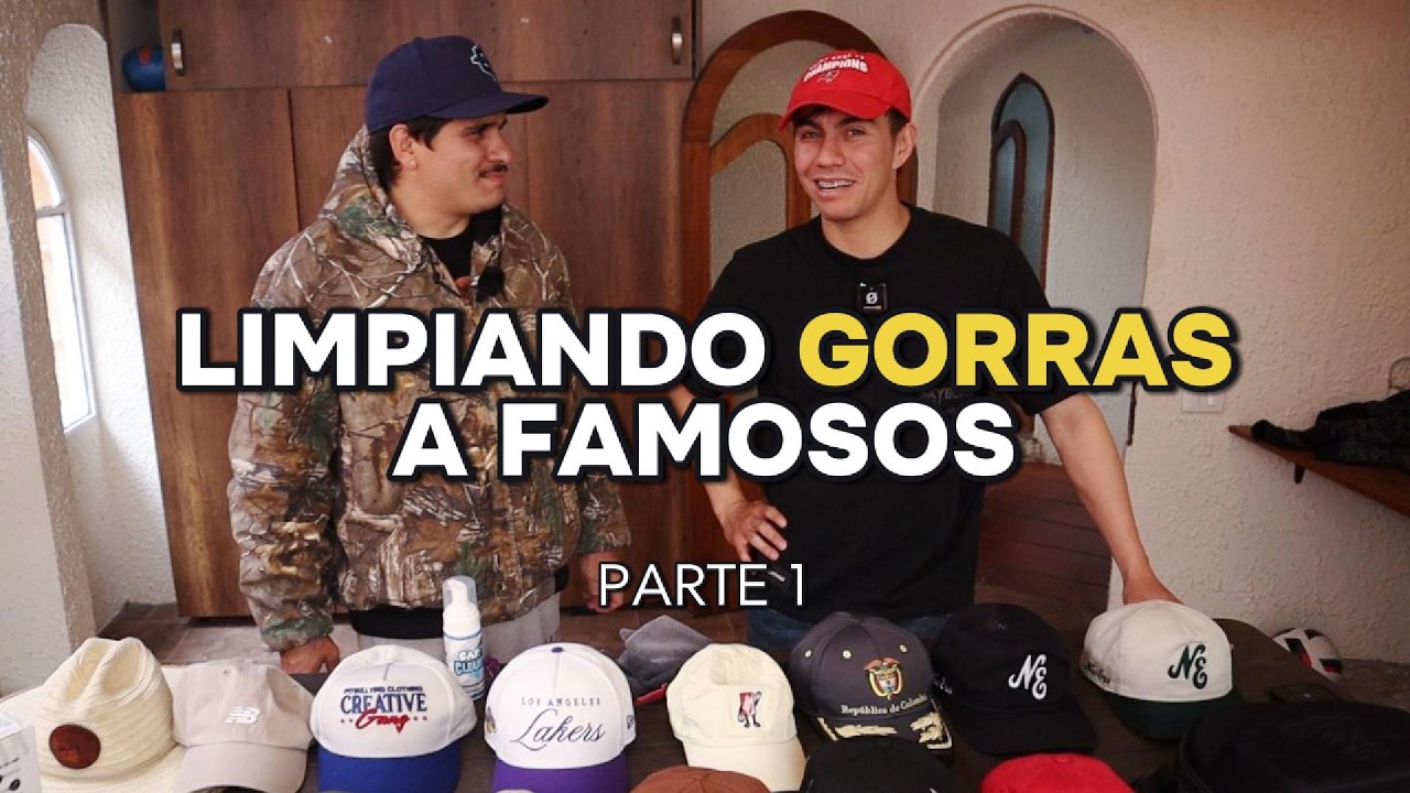 Limpiando GORRAS con EL CRISTIAN GONZALEZ | Capítulo 1 | Leo On The Way