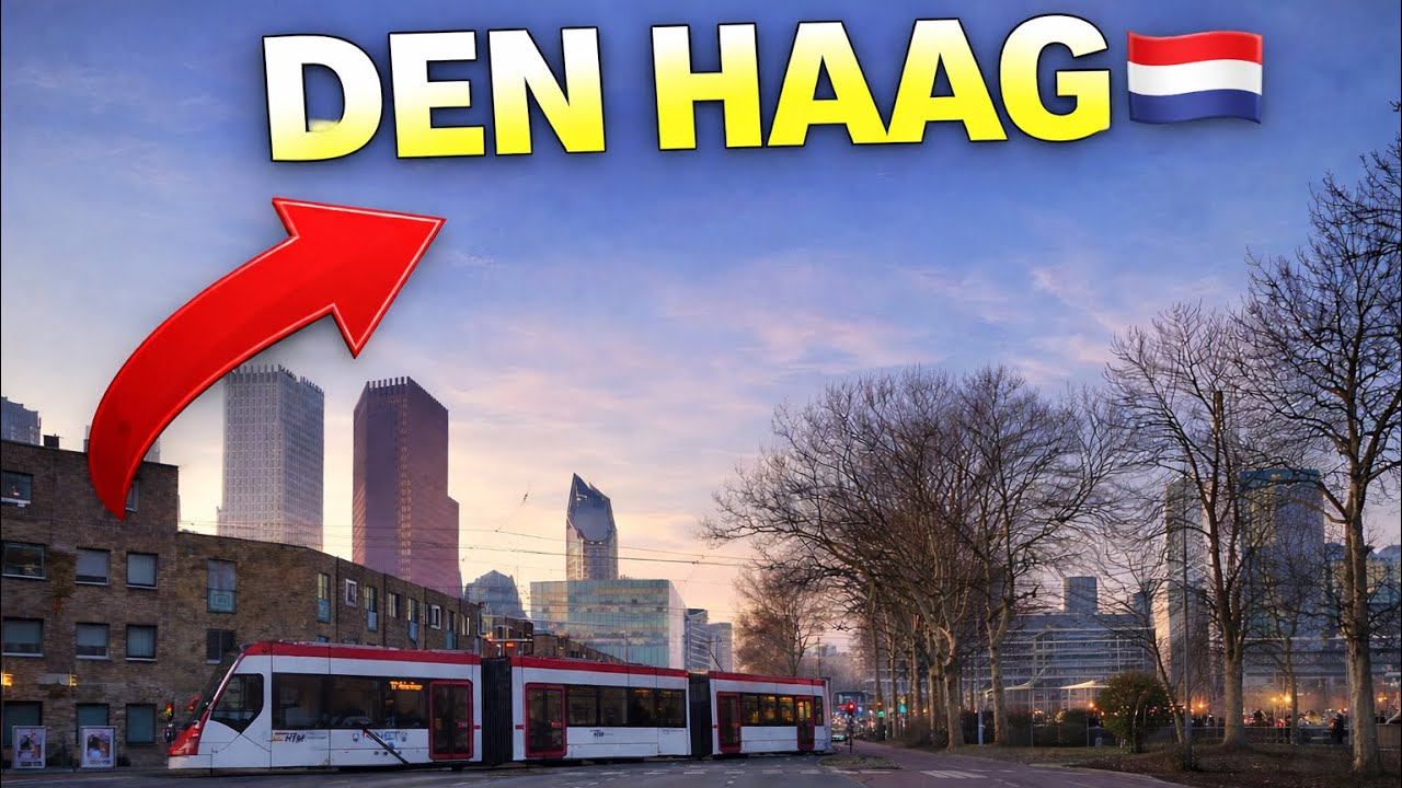 Den Haag Golden Hour Drive 🇳🇱 | Sunset Streets & City Vibes | The Hague