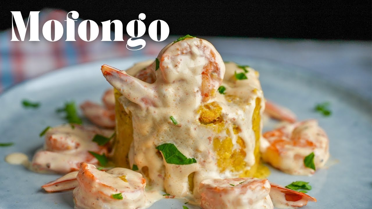 Mofongo Пикантные чесночные креветки Mofongo 2.0 аппетитное карибское наслаждение
