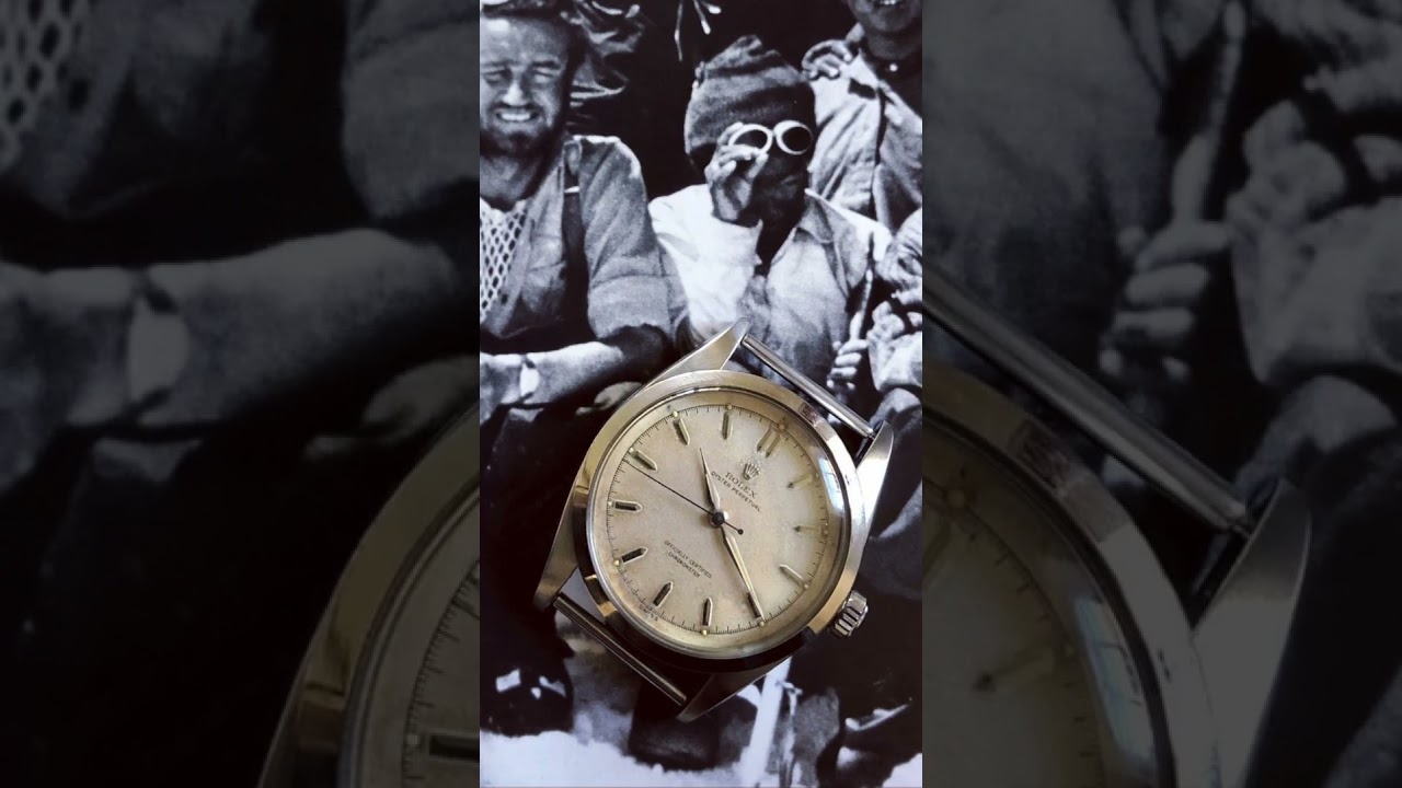The Secret History of the Rolex Explorer. How Rolex rewrote Mountaineering History. #shorts  #rolex