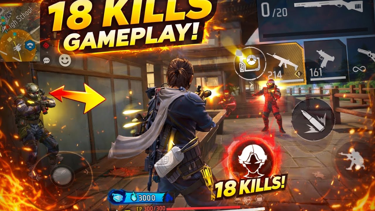 18 kill on BR RANKED MATCH HEROIC❤️‍🔥2 star lobby kya match tha bhai ye nhi dekha to kush nhi dekha🗿
