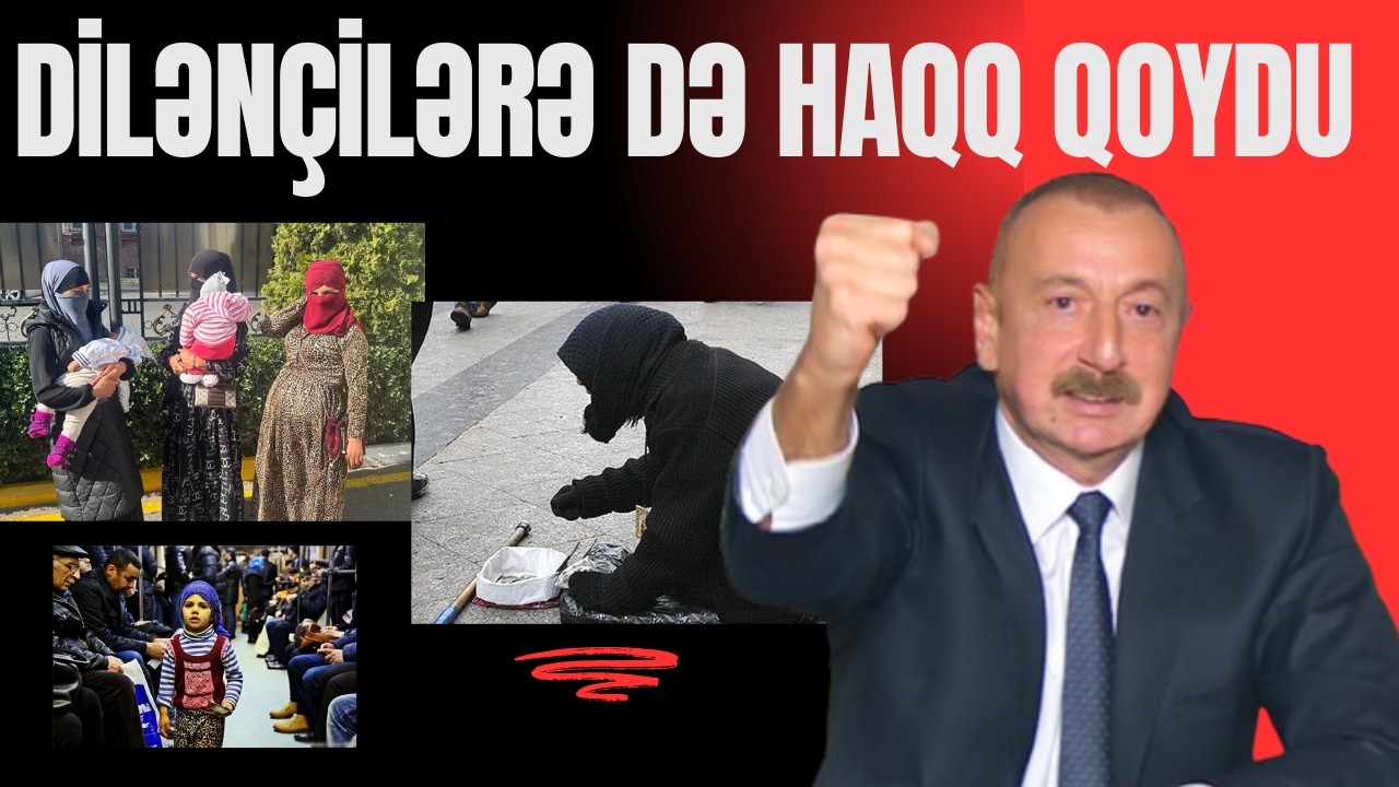 Azərbaycanda dilənçiləri cərimə etmək qanunu çıxartdılar! Start- 200 manatdan başlayır. Büdcə yığımı