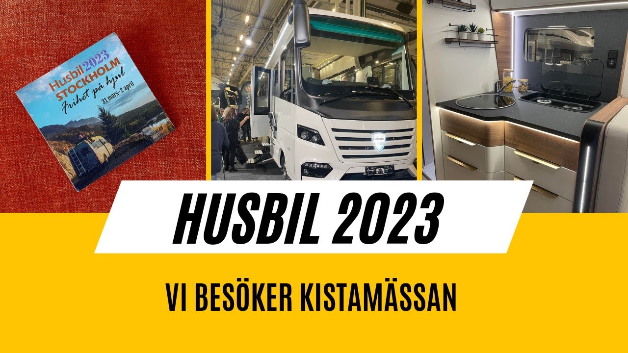 Husbil Stockholm 2023 på Kistamässan