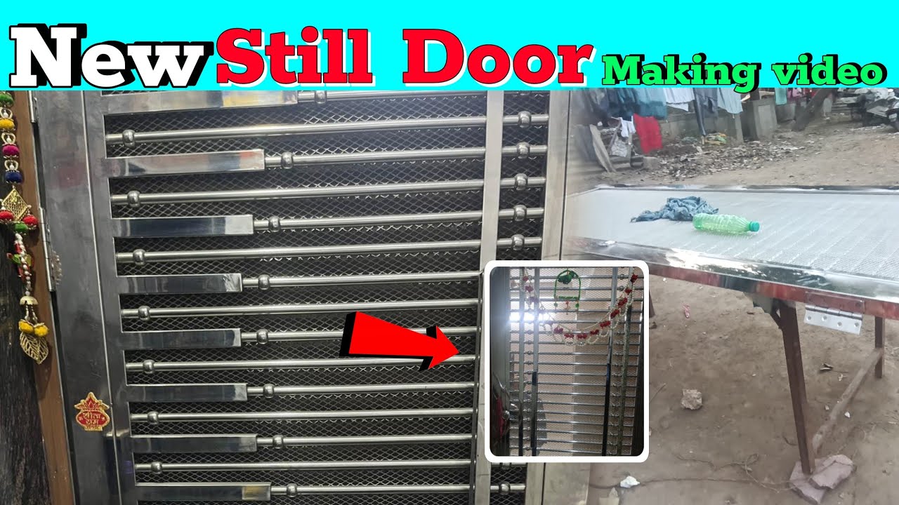 Ñew still DOOR 🚪 full making video || #still #door 