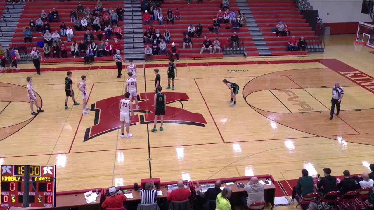 Kimberly High School vs Oshkosh West High School Boys' JV Basketball