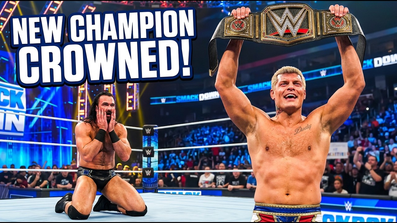 SMACKDOWN (LIVESTREAM AND REACTIONS) WILL DREW RETAIN TONIGHT? + WWE 2K26 Gaming?