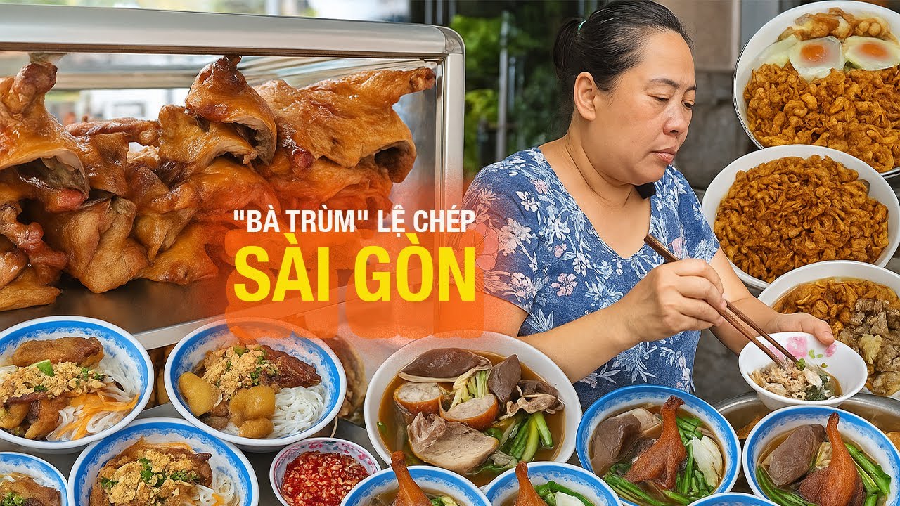 B&agrave; tr&ugrave;m Lệ Ch&eacute;p S&agrave;i G&ograve;n nấu m&oacute;n n&agrave;o cũng ngon - Vi Na TV