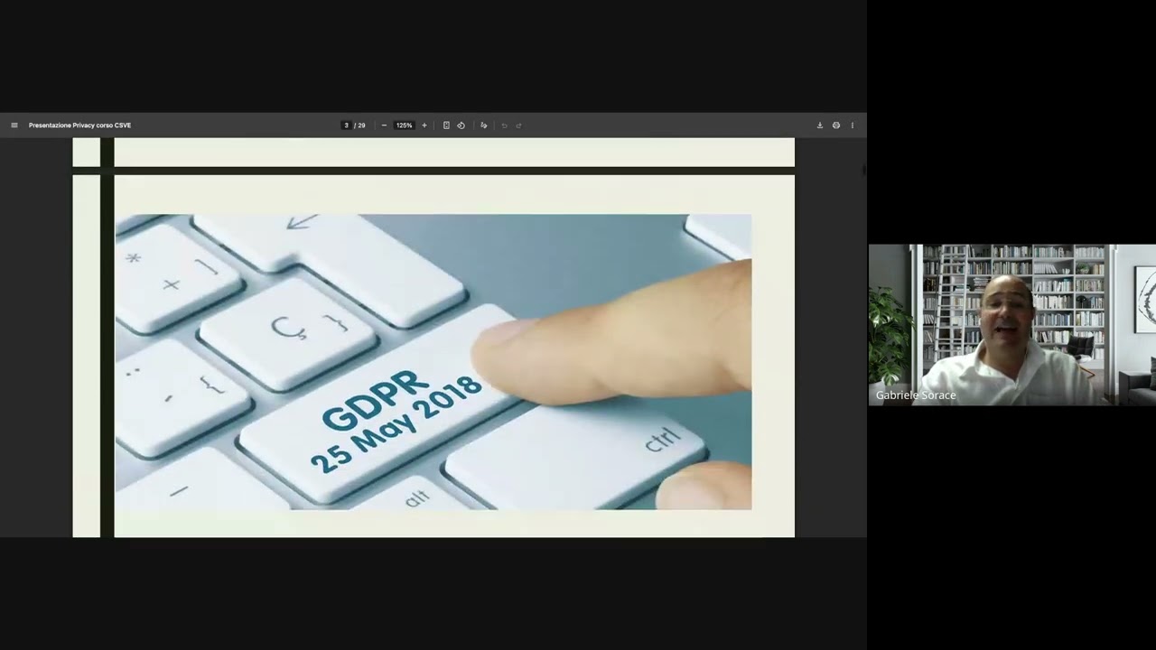 Registrazione del Webinar sulla gestione della Privacy per gli ETS