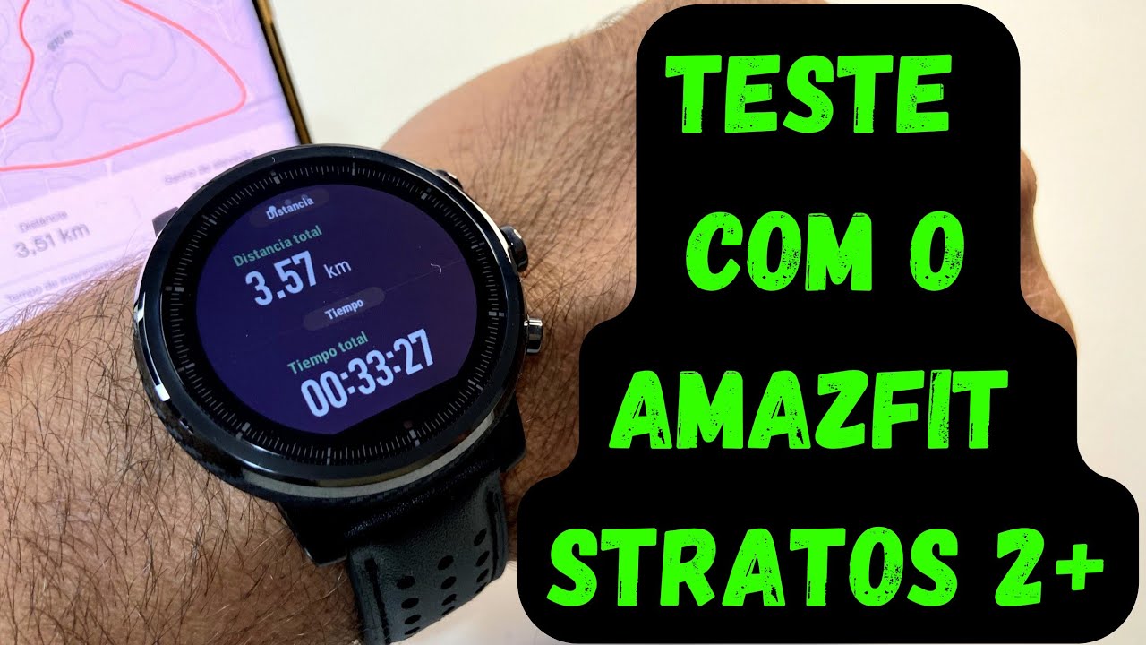 AMAZFIT STRATOS 2+ COM GPS E SINCRONIZAÇÃO COM STRAVA - DICAS PARA CONFIGURAÇÃO E TREINO INTERVALADO