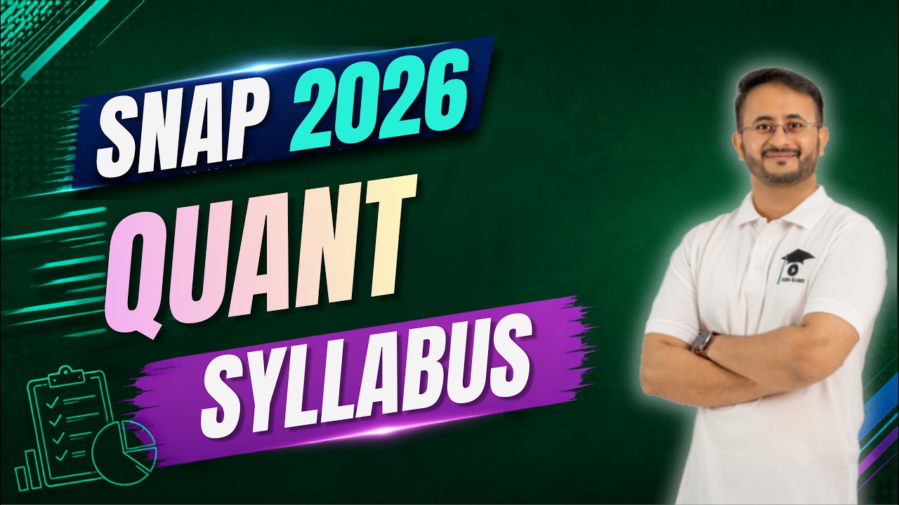 How to Score 20/20 in SNAP 2026 Quant & DI | Full Syllabus + Topic Weightage