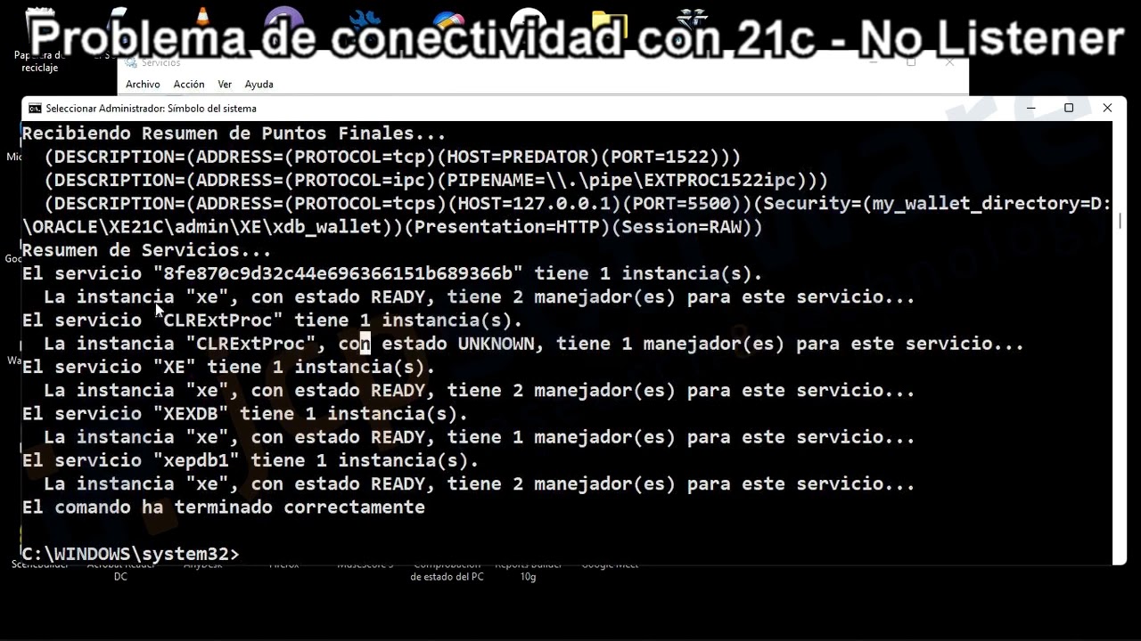 Resolver problemas con TNS
