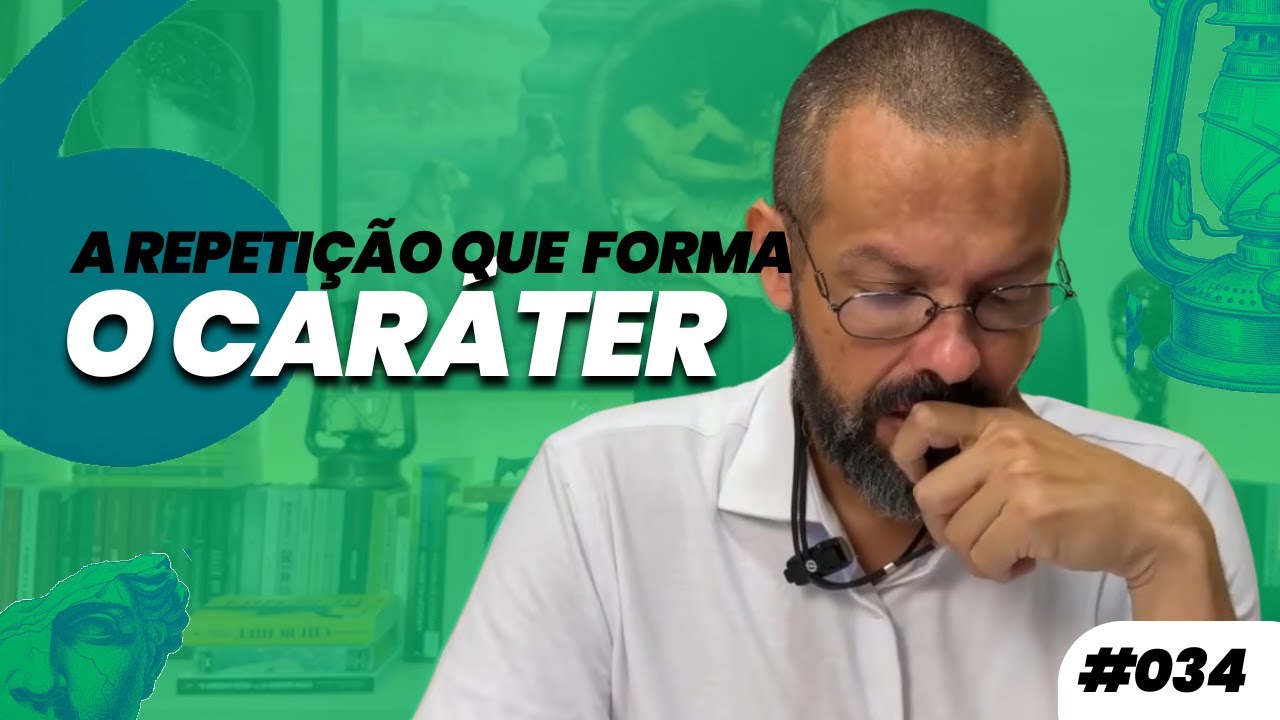 AFORISMO #034 - A REPETIÇÃO QUE FORMA O CARÁTER | Prof. Dennys Xavier