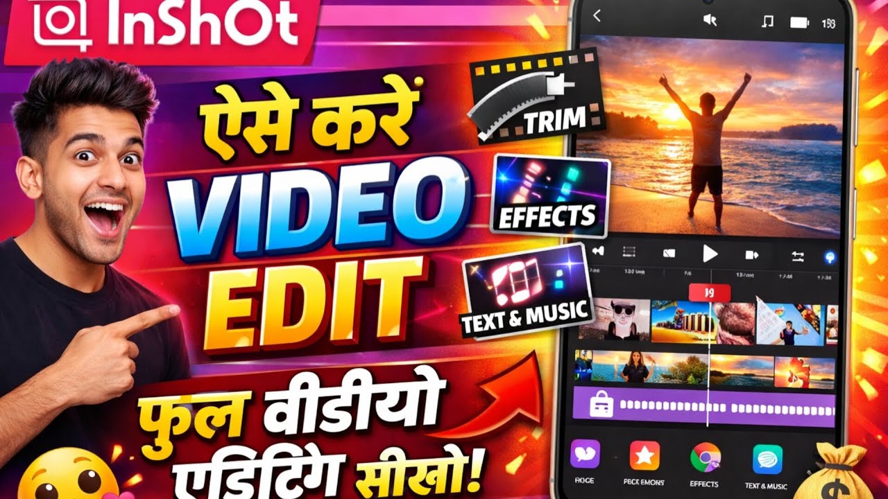 Inshot Video Editor | step-by-step Video Edit kaise kare 