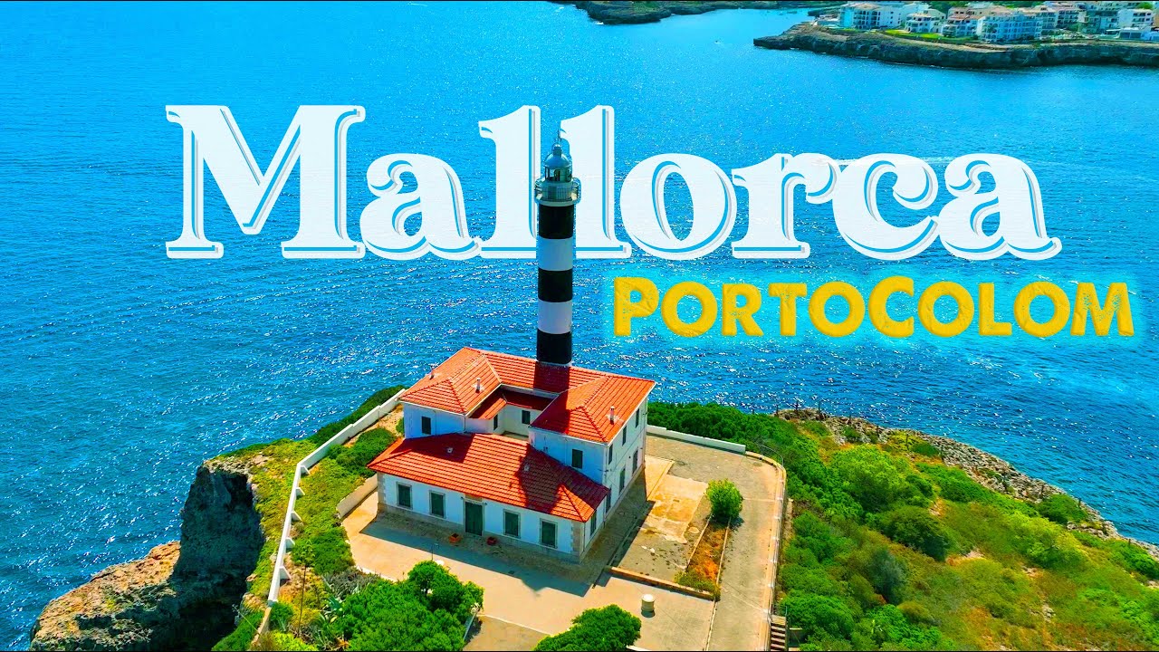 Erkunde Porto Colom, Mallorca: Atemberaubende Drohnenaufnahmen und Rundgang