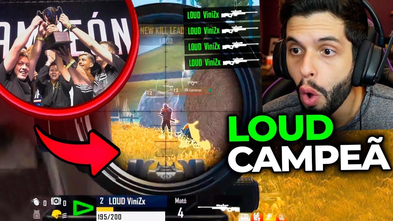 PLAYHARD REACTING TO LOUD, FREE FIRE COPA AM&Eacute;RICA CHAMPION!!