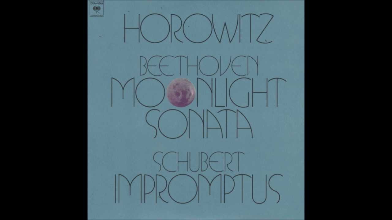 V. Horowitz - Piano Sonata Op. 27, No. 2 'Moonlight' (L.V. Beethoven) [1972]