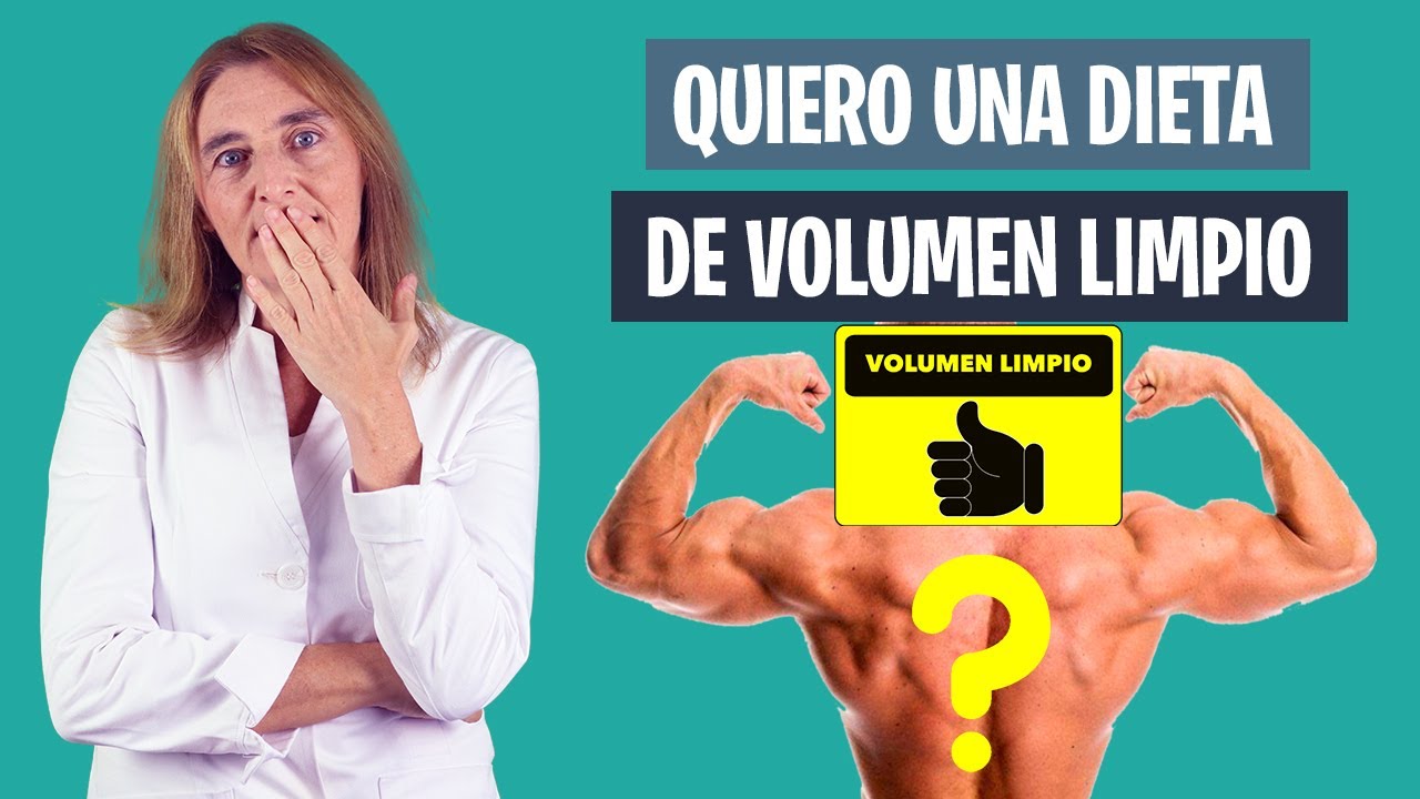 AS&Iacute; DEBE SER la DIETA de VOLUMEN LIMPIO | C&oacute;mo es la dieta en etapa de volumen | Nutrici&oacute;n deportiva