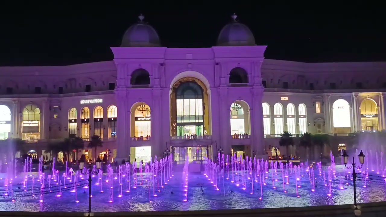 Place Vendome Mall Doha, Qatar - dancing fountain @Trip2001 