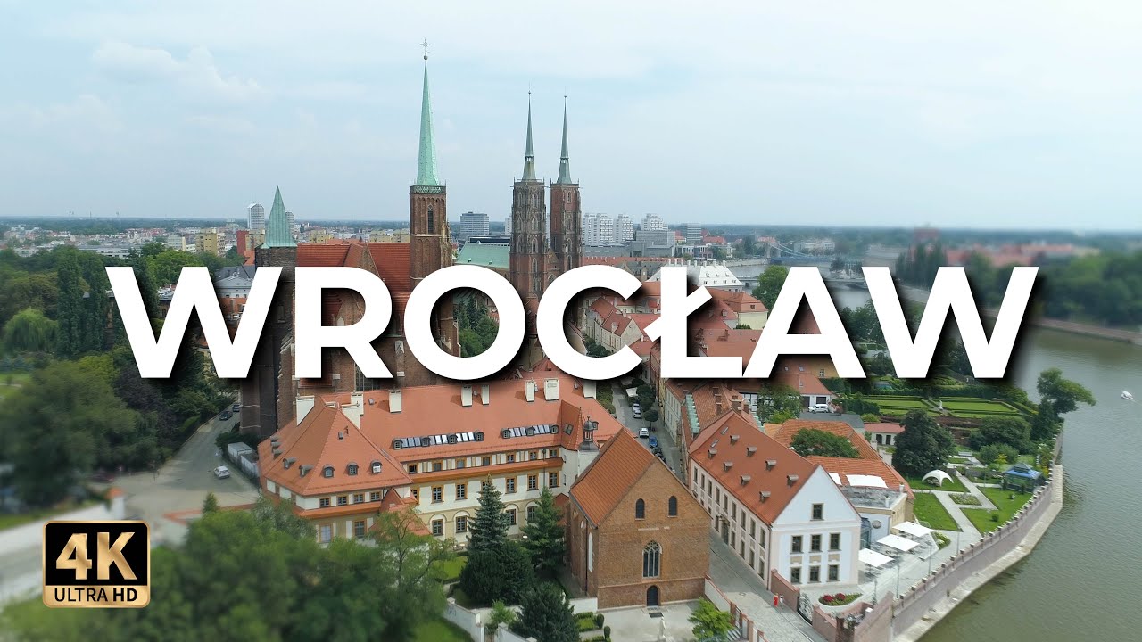 Wrocław z drona | LECE W MIASTO™ [4k]