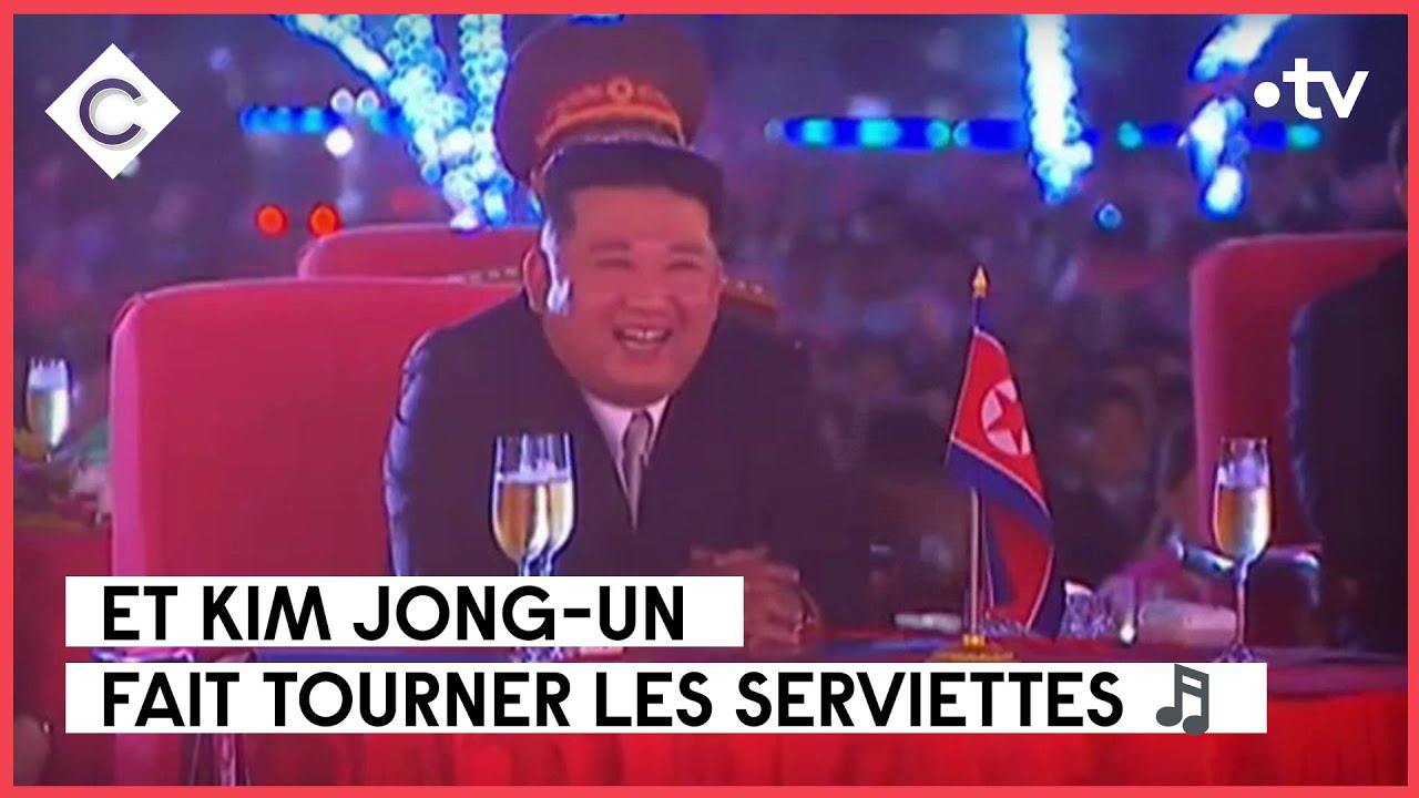 Encore une sacrée bamboche organisée par Kim Jong-un ! - L'ABC - C à vous - 14/09/2022