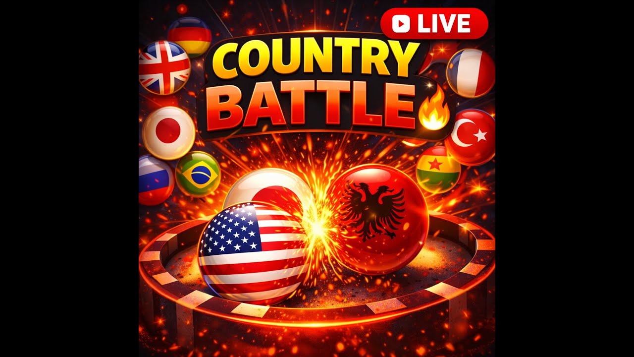 Which Flag Will Win? LIVE Country Battle
