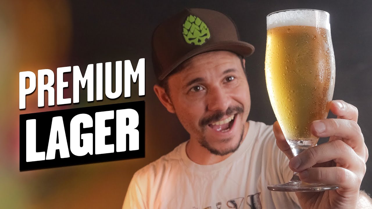Receita Premium Lager de Brewpub!